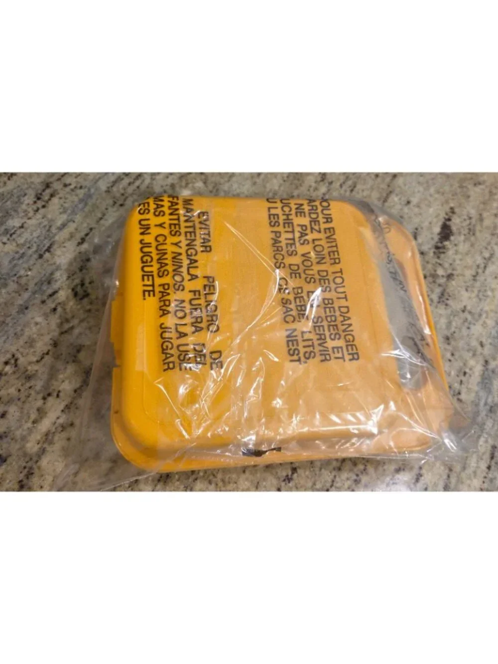 Tupperware stencil case